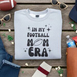 "In My Football Mom Era" Graphic Sweatshirt